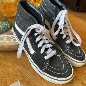Vans high top shoes